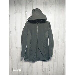 Guess Women's Medium Green Hooded Jacket